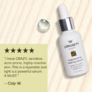 LEROSETT® Healing Serum Social media customer review