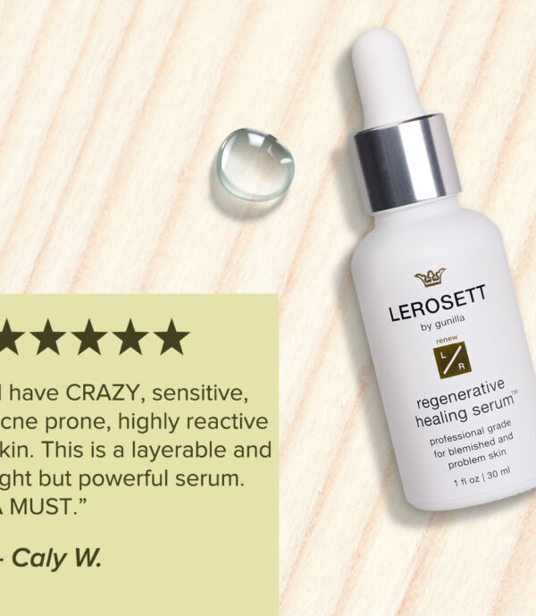 LEROSETT® Healing Serum Social media customer review