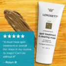 VIDEO-LEROSETT® Spot Treatment Social media review images FB & star rating