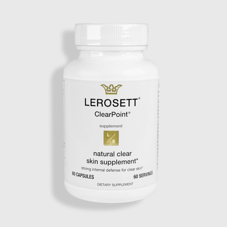 The Science behind ClearPoint® Acne Supplements by LEROSETT®