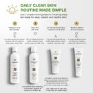 Lerosett 4 part acne kit how to apply