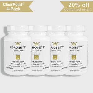 ClearPoint® Acne Supplements | 4 Pack