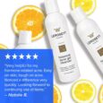 acne cleanser Social media review images FB & star rating