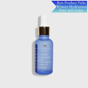 Anti Aging Hyaluronic Acid bottle good for hydration