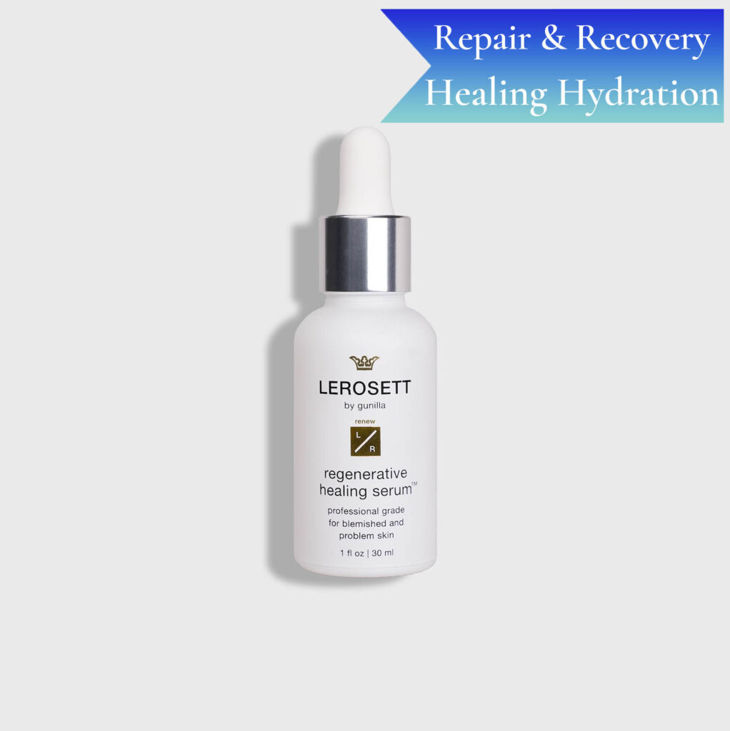 LEROSETT® Organic Healing Serum-Acne & Scarring Plant-Based