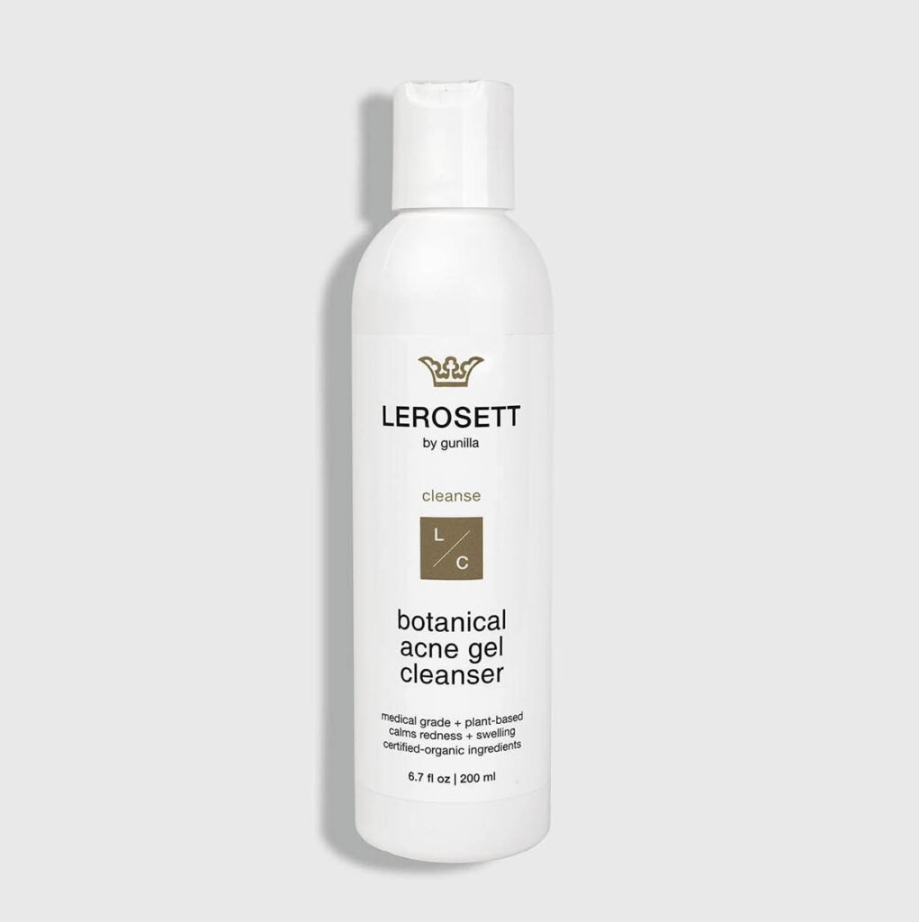 LEROSETT® Botanical Acne Cleanser | 2% Salicylic Acid + Aloe