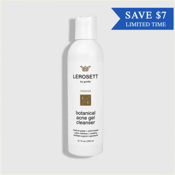 LEROSETT BOTANICAL ACNE GEL Save $7